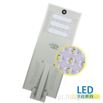 led luz solar de rua integrada para exterior